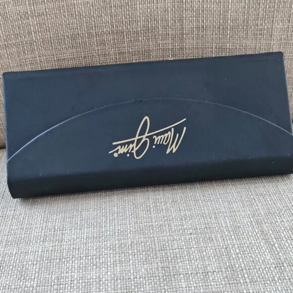 Maui Jim Eyewear Case Black Trifold Semi Hard Case for Glasses - Picture 6 of 11